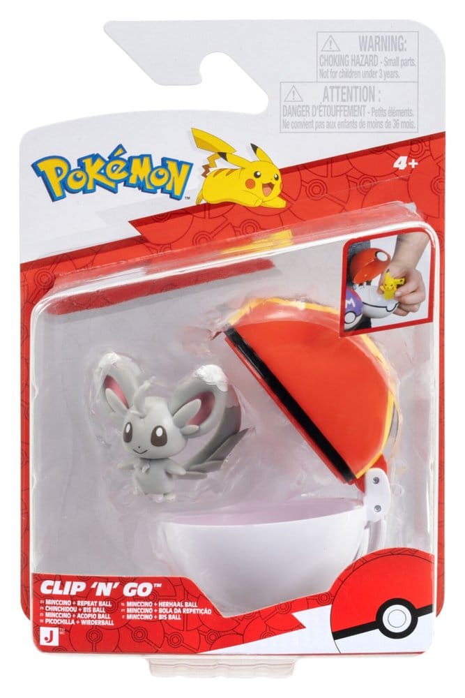Pokémon Clip 'n' Go Minifiguras Poké Balls ver. 23 Surtido (6)