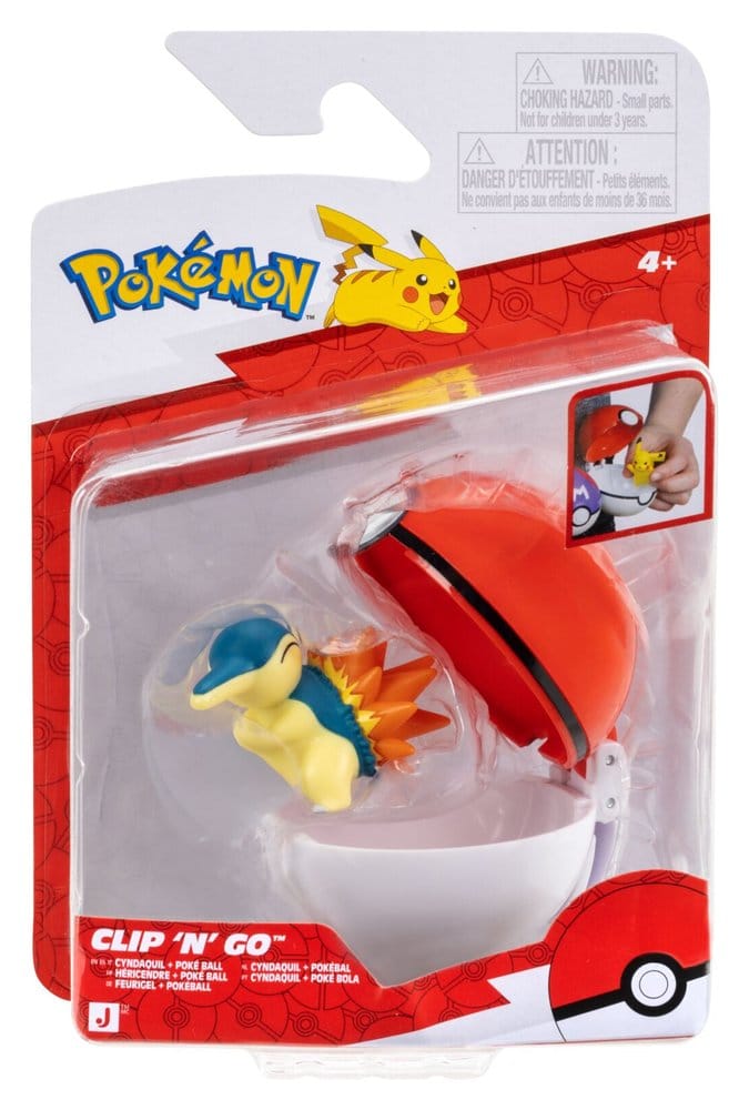 Pokémon Clip 'n' Go Minifiguras Poké Balls ver. 23 Surtido (6)