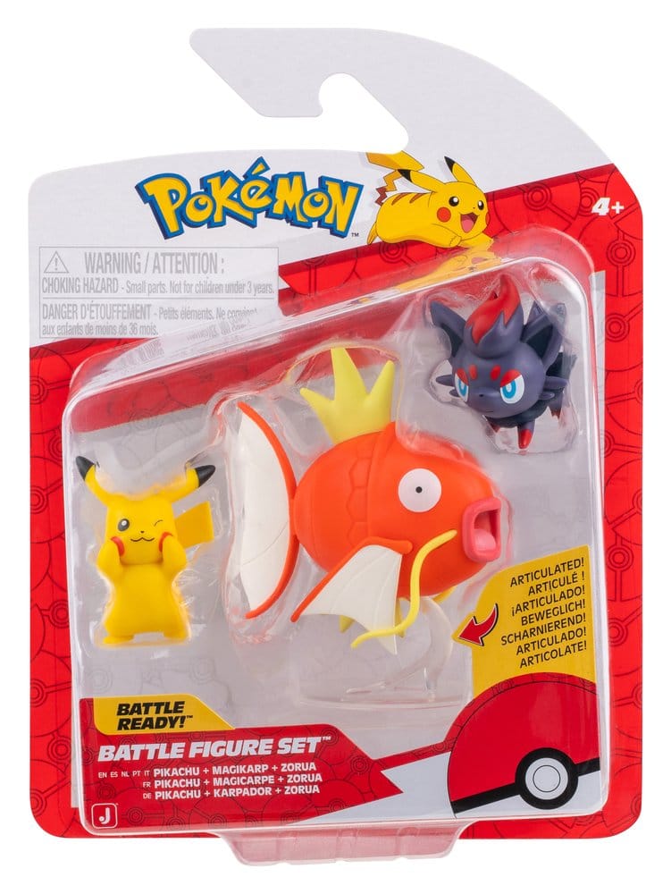 Pokémon Battle Figure Figuras 3-Pack ver. 25 Surtido (4)