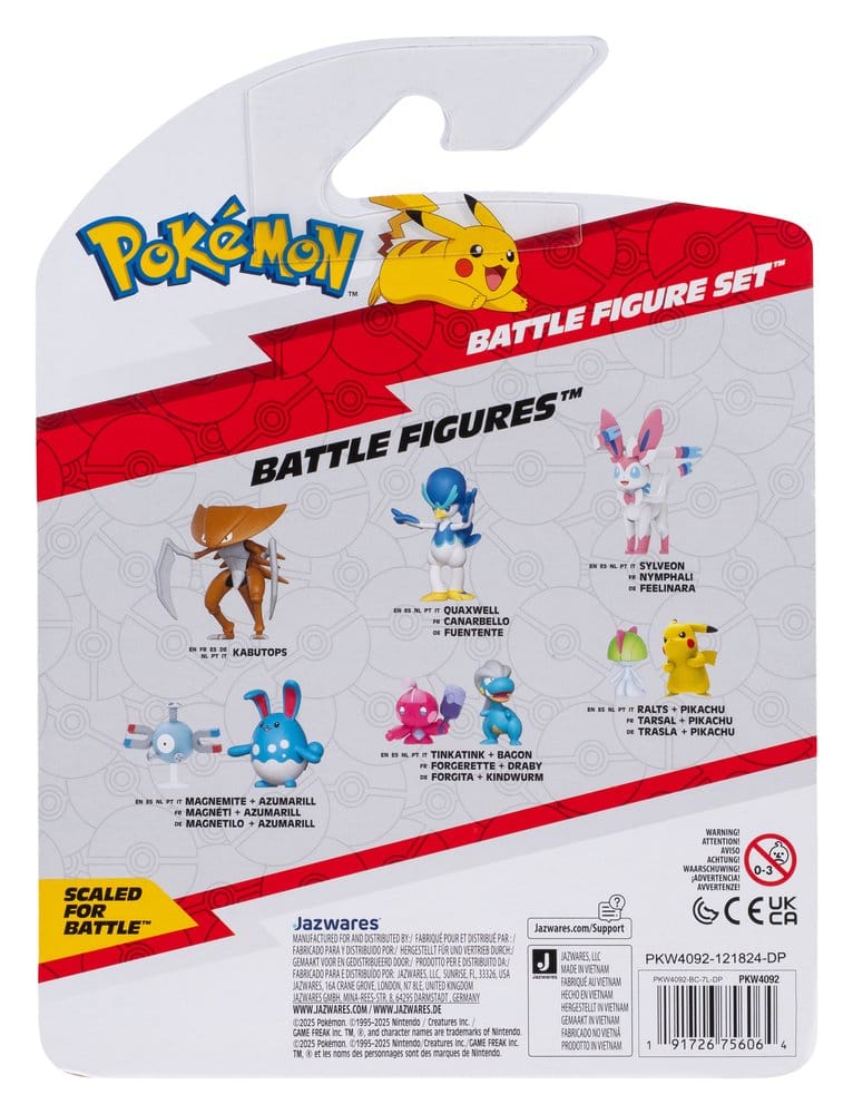 Pokémon Battle Figure Figuras 3-Pack ver. 25 Surtido (4)