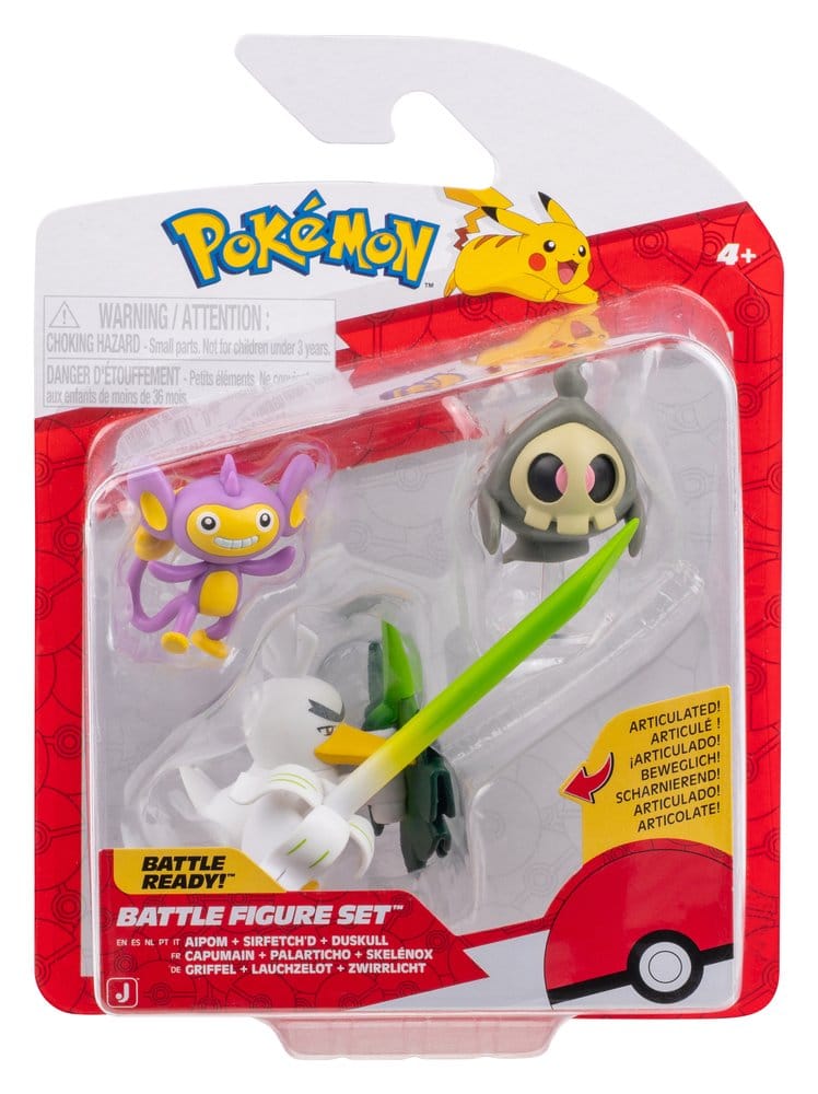 Pokémon Battle Figure Figuras 3-Pack ver. 25 Surtido (4)