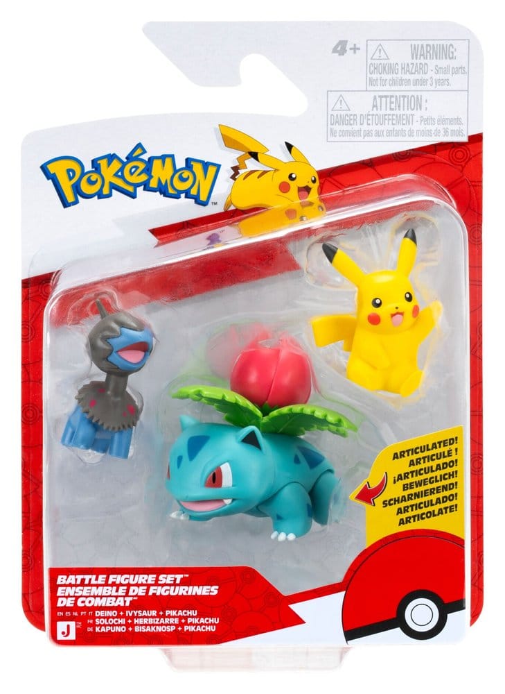 Pokémon Battle Figure Figuras 3-Pack ver. 29 Surtido (4)
