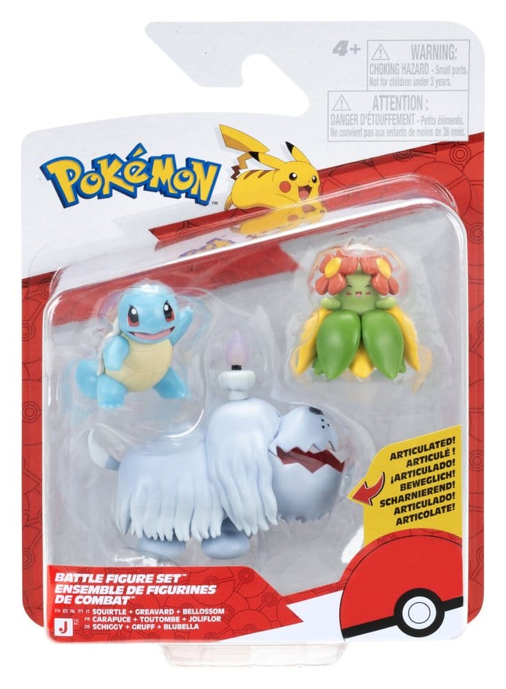 Pokémon Battle Figure Figuras 3-Pack ver. 29 Surtido (4)