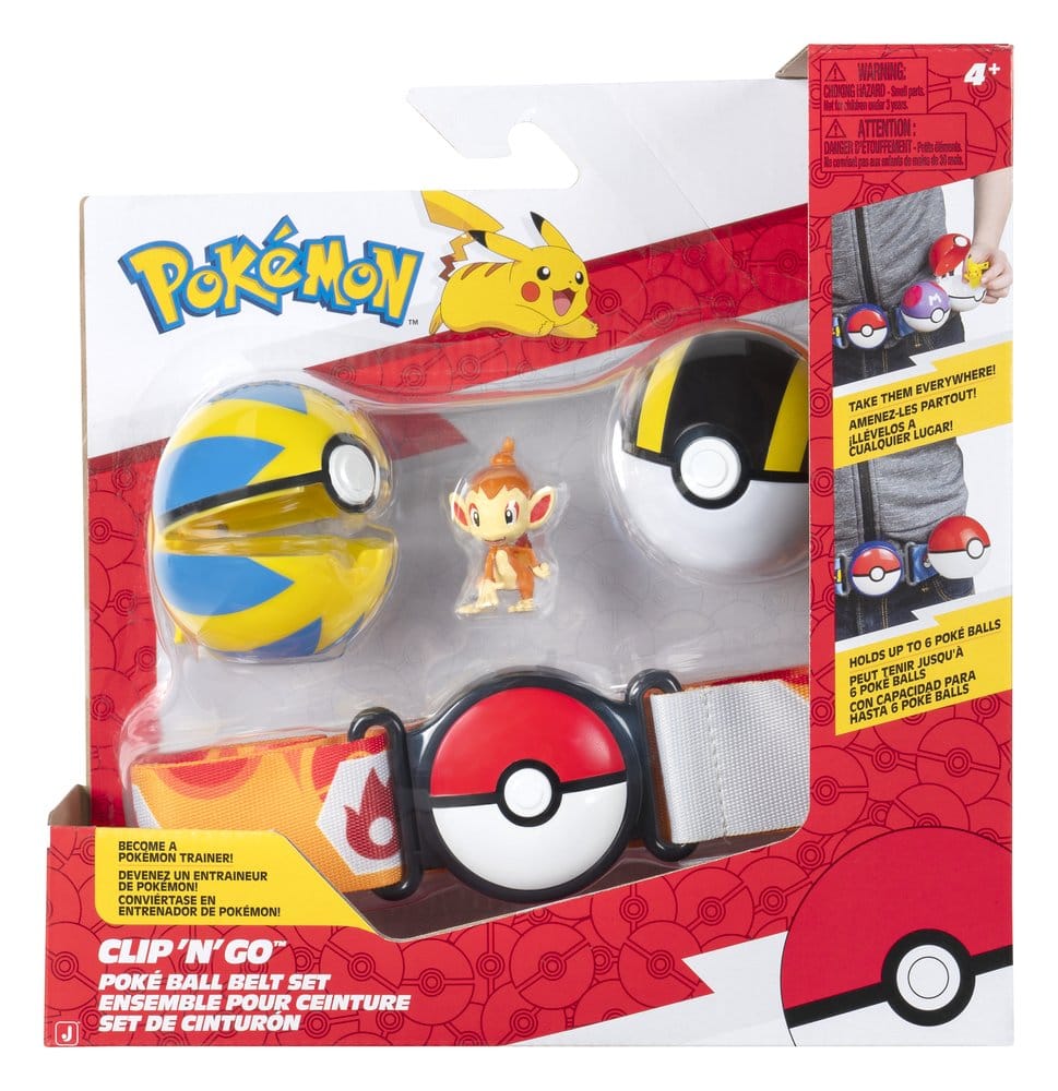 Pokémon Clip 'n' Go Cinturón Set ver. 19 Surtido (4)