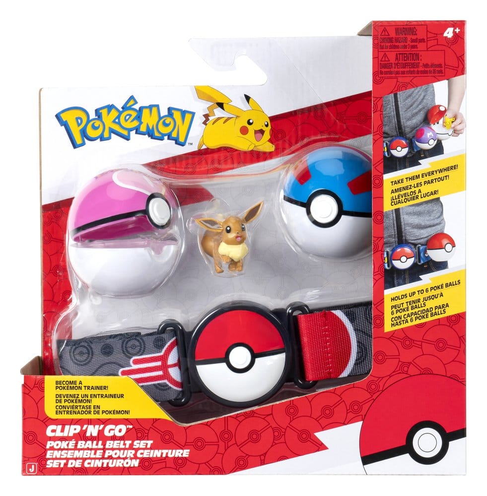 Pokémon Clip 'n' Go Cinturón Set ver. 19 Surtido (4)