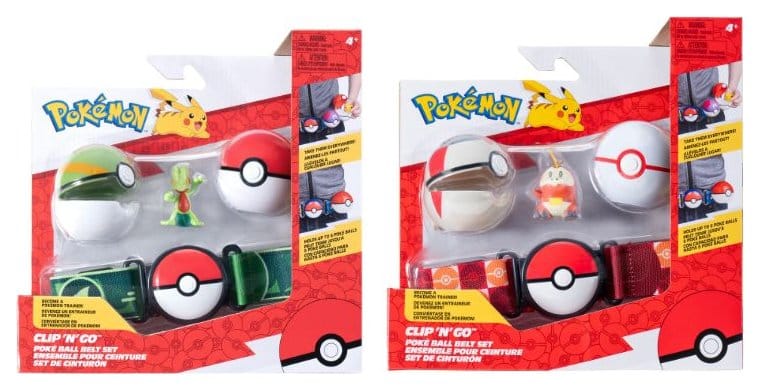 Pokémon Clip 'n' Go Cinturón Set ver. 20 Surtido (4) Frikytopia