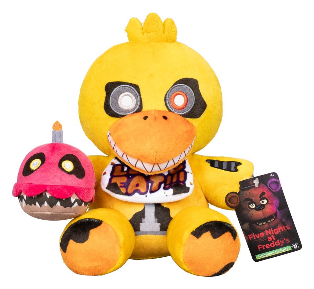 Five Nights at Freddy's Core Peluche Nightmare Chica (FNAF 4) 20 cm