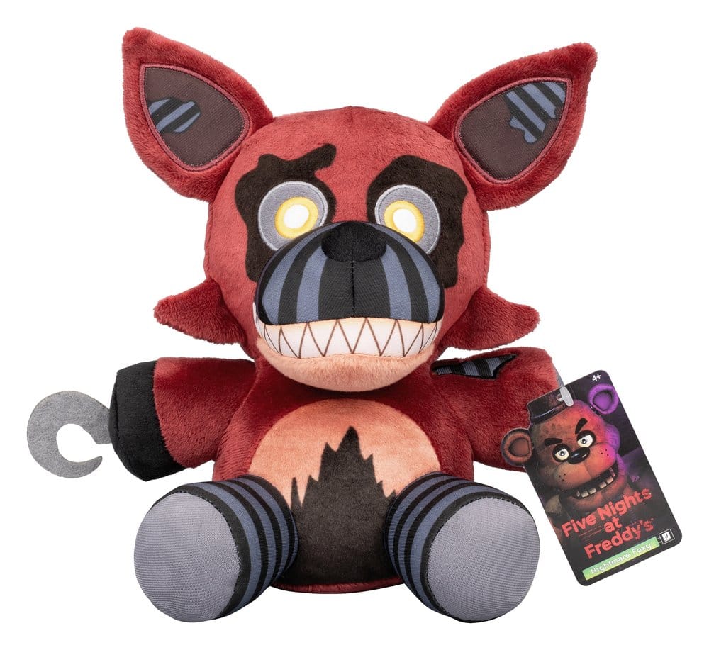 Five Nights at Freddy's Core Peluche Nightmare Foxy (FNAF 4) 20 cm Frikytopia