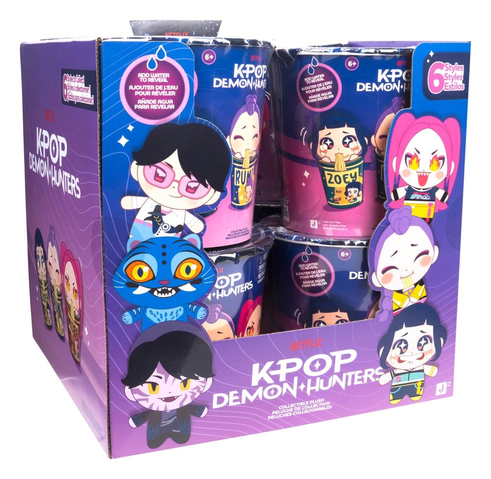 KPOP Demon Hunters Mini Ramyeon Cups 10 cm Blind Box Display (8) Frikytopia