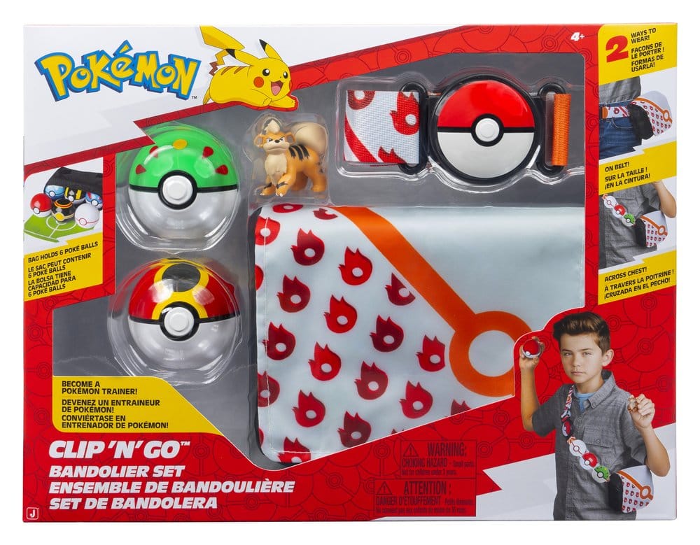 Pokémon Clip 'n' Go Bandolera Set ver. 6 Surtido (4)