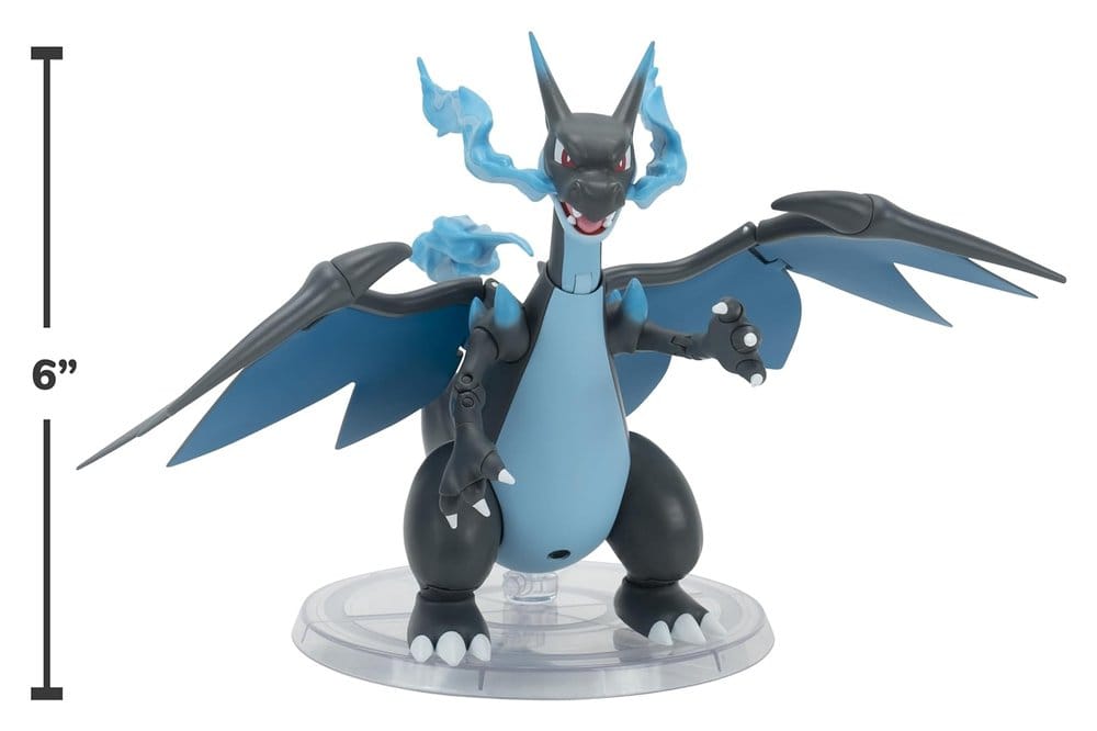 Pokémon Select Figura Superarticulada Mega Charizard X 15 cm