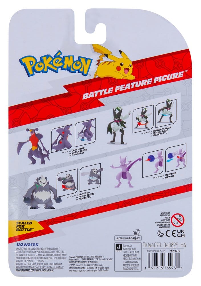 Pokémon Battle Feature Figure Figura Pandagro