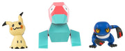 Pokémon Battle Figure Figuras 3-Pack Mimikyu, Porygon & Croagunk