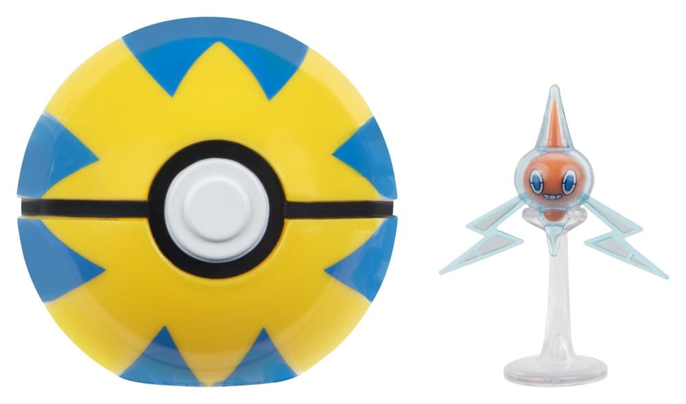 Pokémon Clip 'n' Go Figura de Acción Wave 21 Rotom & Veloz Ball