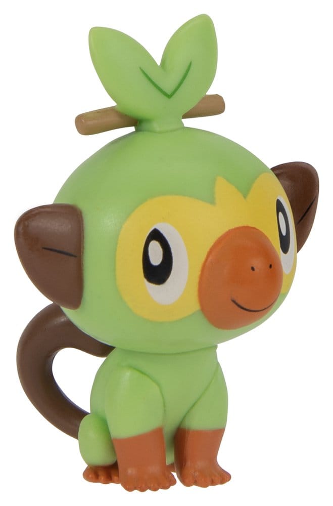 Pokémon Clip 'n' Go Figura de Acción Wave 21 Grookey & Poké Ball