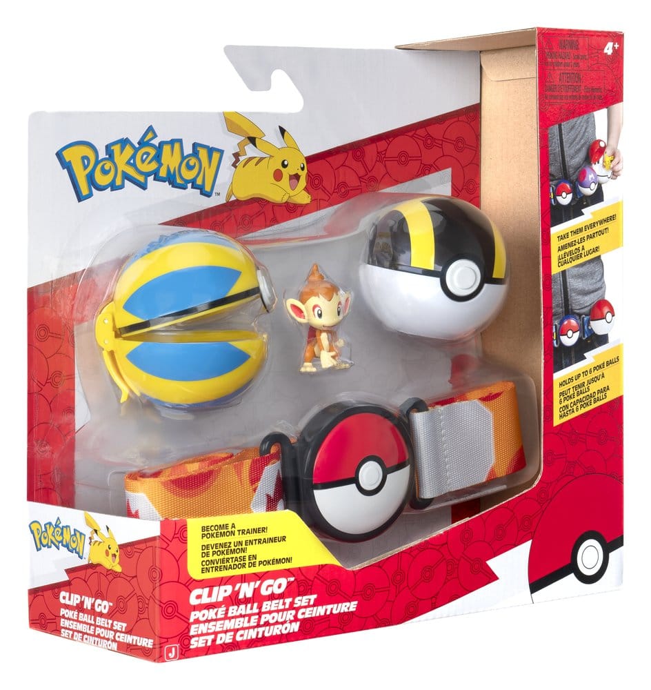 Pokémon Clip 'n' Go Set de Cinturón Chimchar