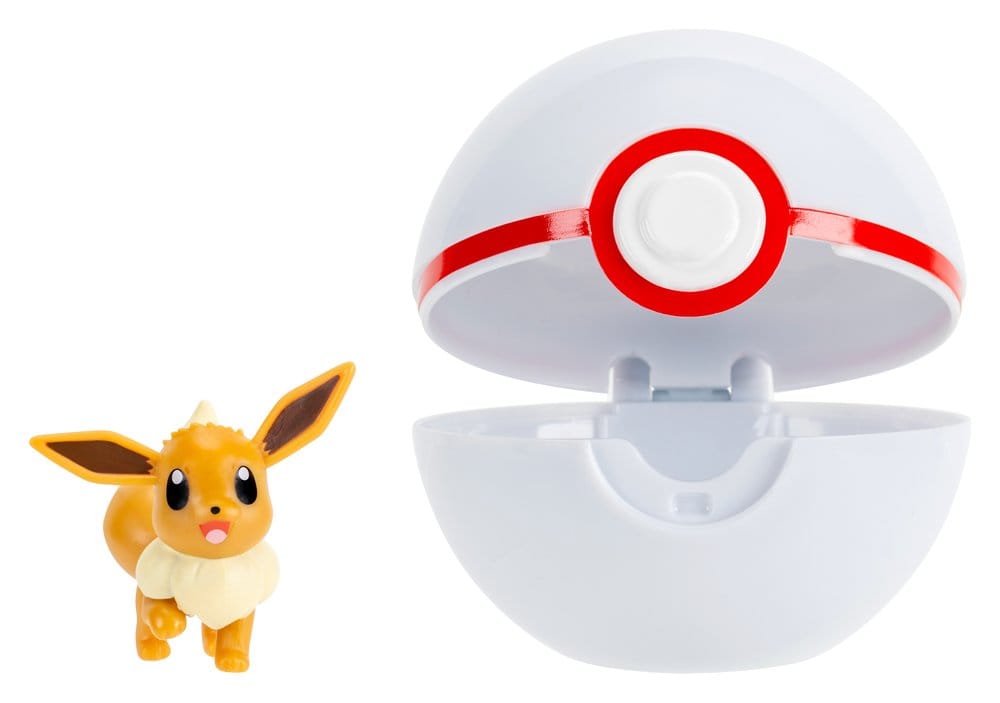 Pokémon Clip 'N' Go Eevee & Premier Ball Frikytopia