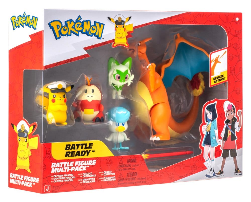 Pokémon Battle Figure Figuras 6-Pack Multi-Pack