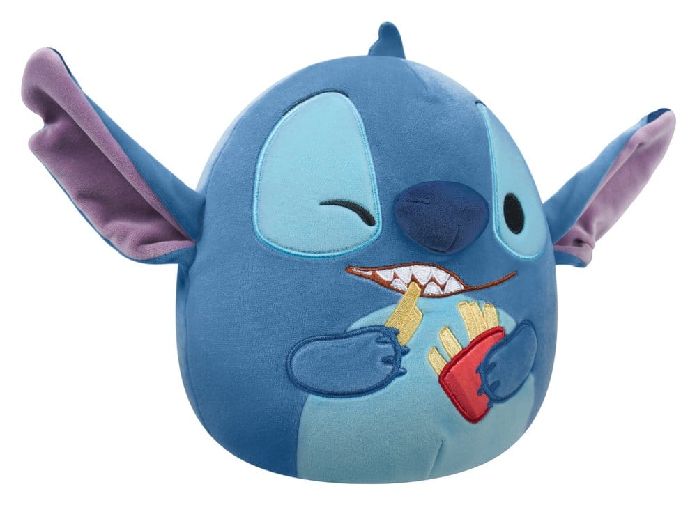 Squishmallows Peluche Stitch (Sosteniendo Patatas Fritas) 20 cm