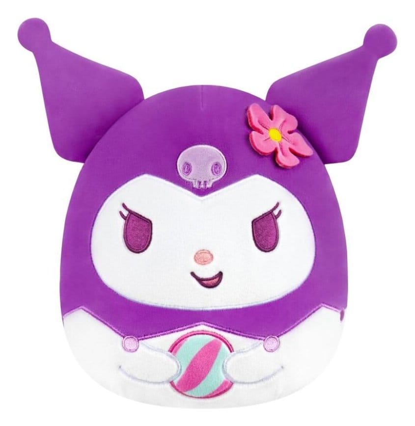 Sanrio Squishmallow Peluche Hello Kitty and Friends Seize the Moment Kuromi Beachball 20 cm