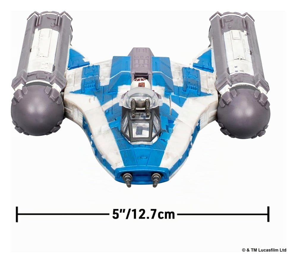 Star Wars Vehículo Mediano BTL-B Y-wing Starfighter with Clone Captain Rex 13 cm