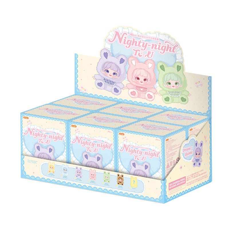 Miana: Nighty Night To U Series Blind Box Figura 15 cm Display (6) Frikytopia