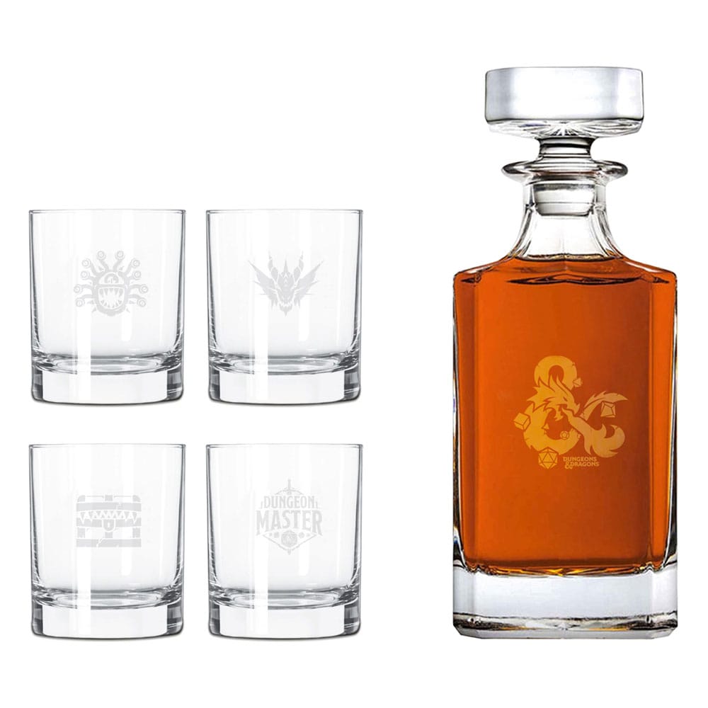 Dungeons & Dragons Set de Whisky Frikytopia