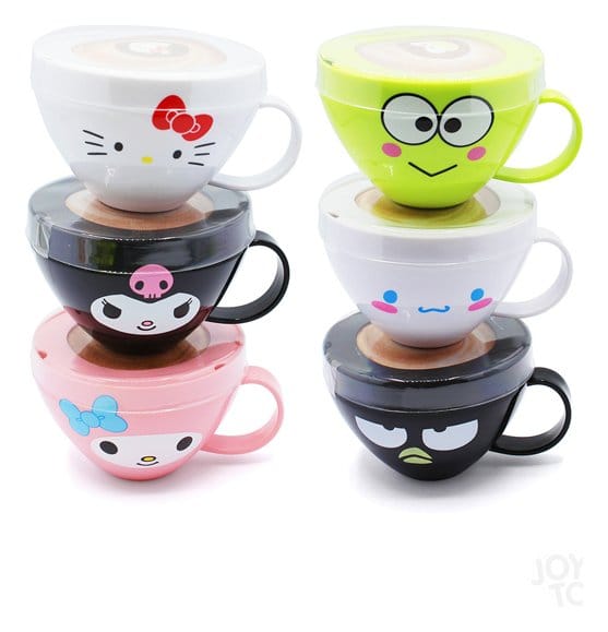 Sanrio Squishy Figuras Hello Kitty Cappuccino Expositor (8)