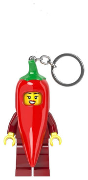 Lego Figura Mini Llavero con Iluminación Disfraz de Chile