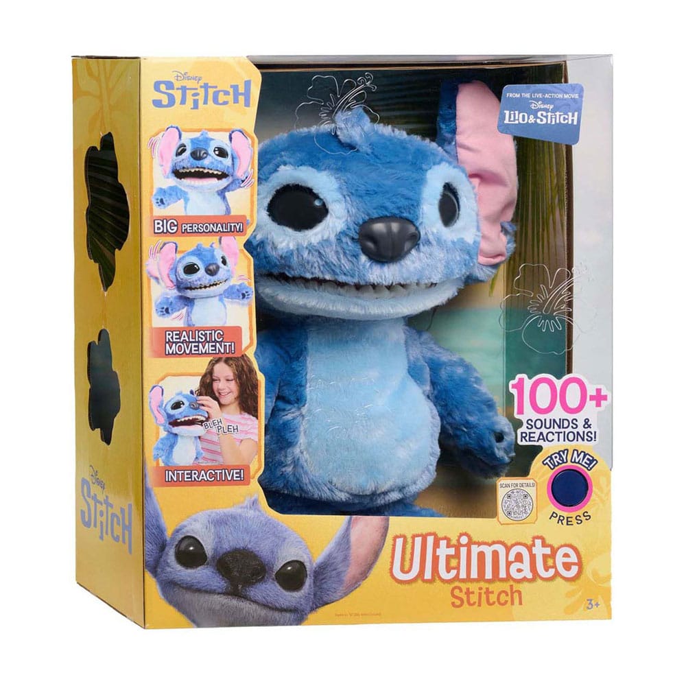 Lilo & Stitch Peluche interactivo Ultimate Stitch 43 cm