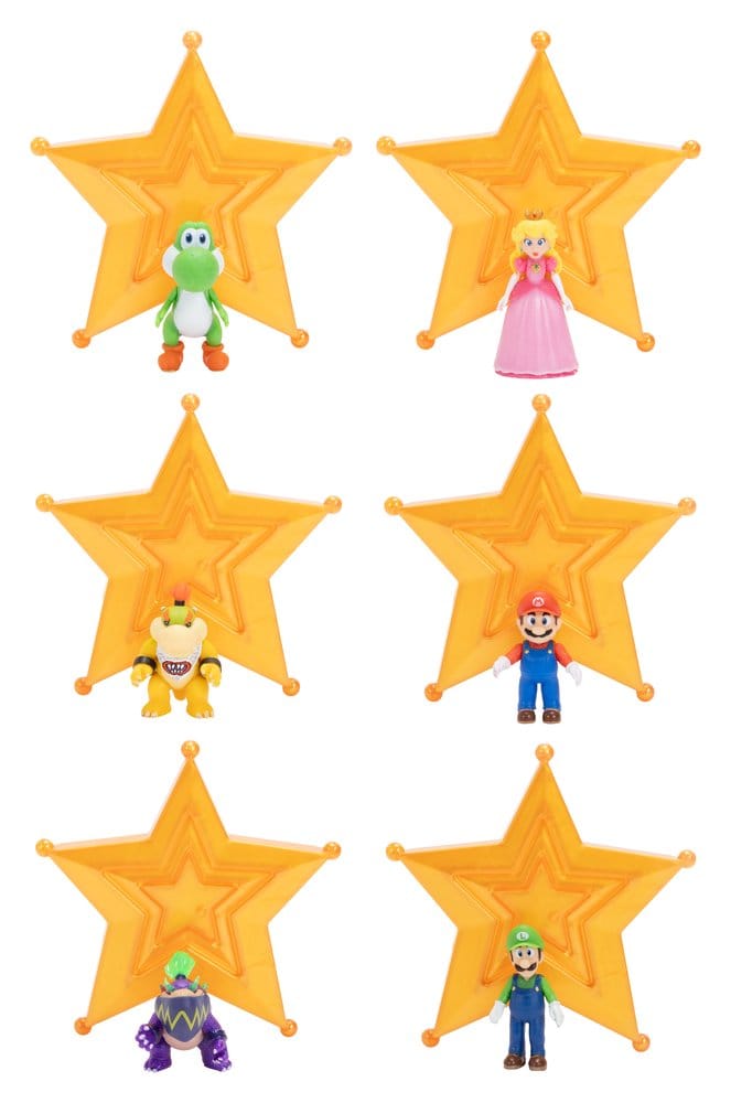 Super Mario Galaxy: la película Figuras 4 cm Wave 1 Surtido (12) Frikytopia