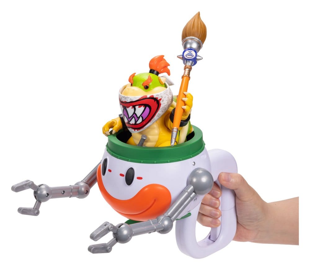 Figura Capsula Payaso de Bowser Jr. Super Mario Galaxy Movie Super Mario Bros