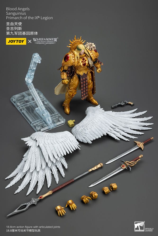 Warhammer The Horus Heresy Figura 1/18 Blood Angels Sanguinius Primarch of the IXth Legion 19 cm