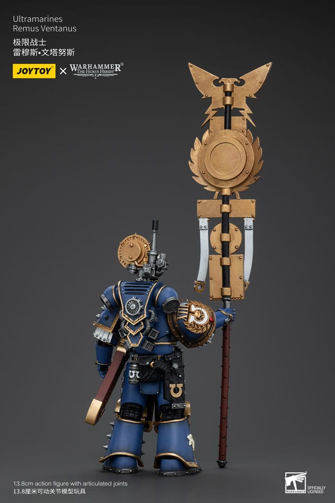 Warhammer The Horus Heresy Figura 1/18 Ultramarines Remus Ventanus 14 cm