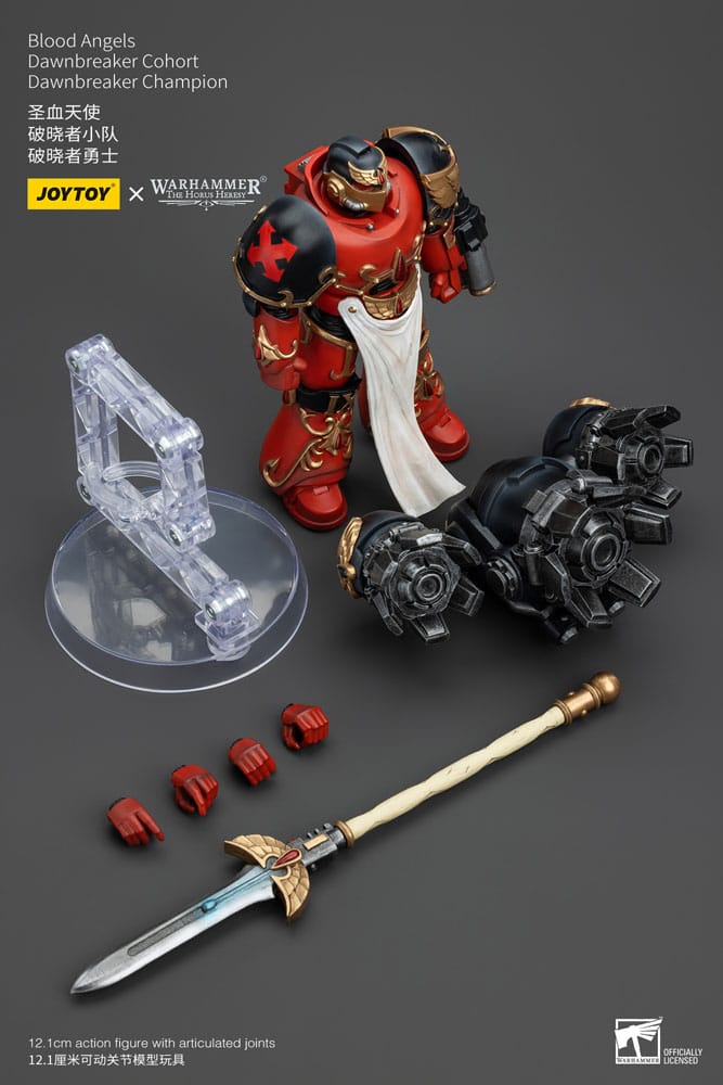 Warhammer The Horus Heresy Figura 1/18 Blood Angels Raldoron First Captain of the Blood Angels 13 cm