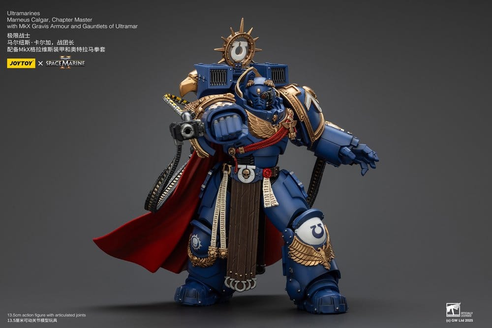 Warhammer 40,000 Figura Ultramarines Marneus Calgar, Chapter Master 14 cm