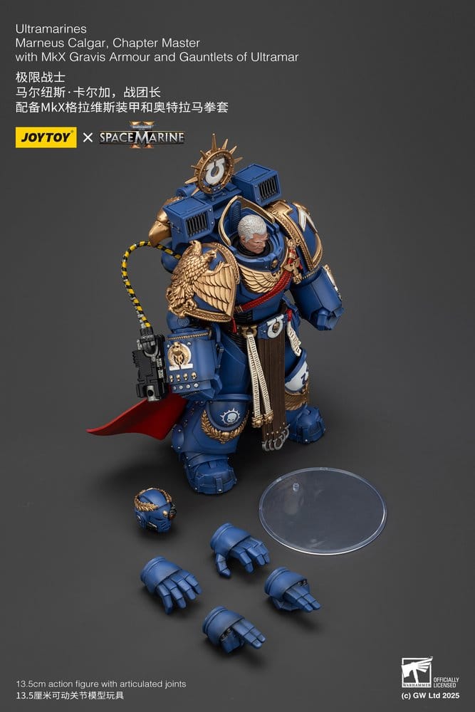 Warhammer 40,000 Figura Ultramarines Marneus Calgar, Chapter Master 14 cm