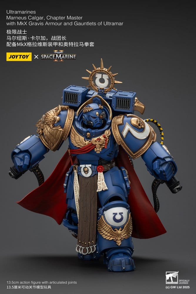 Warhammer 40,000 Figura Ultramarines Marneus Calgar, Chapter Master 14 cm