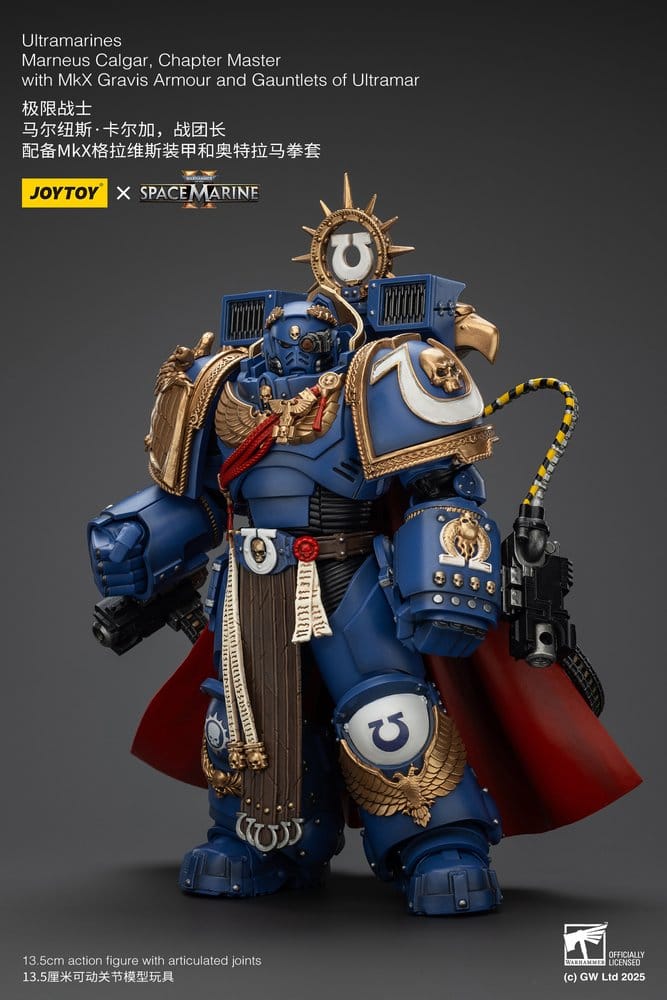 Warhammer 40,000 Figura Ultramarines Marneus Calgar, Chapter Master 14 cm