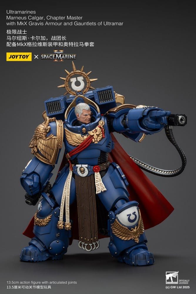 Warhammer 40,000 Figura Ultramarines Marneus Calgar, Chapter Master 14 cm