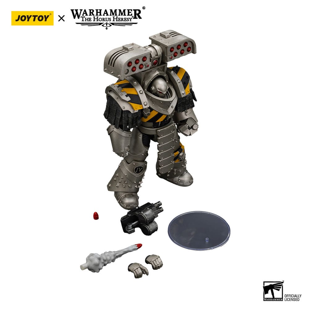 Warhammer The Horus Heresy Figura 1/18 lron Warriors Tyrant Siege Terminator with Rocket launcher 14 cm