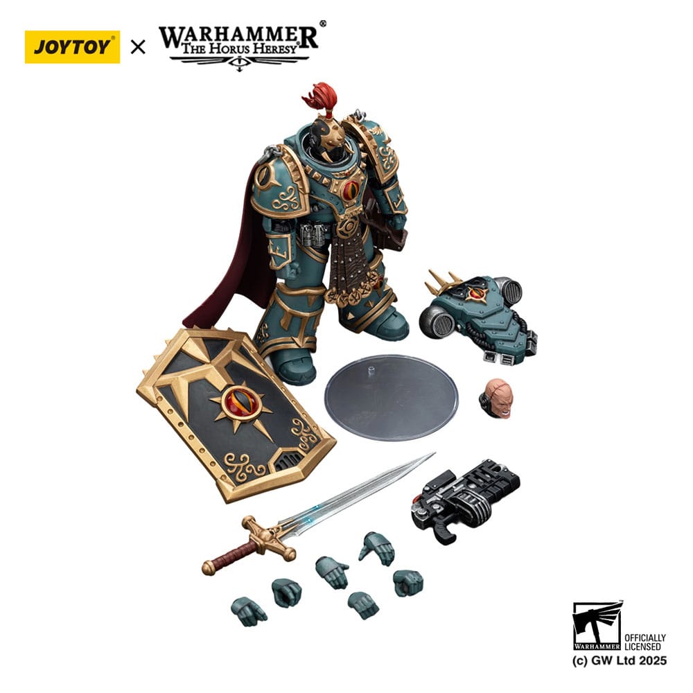 Warhammer The Horus Heresy Figura Sons of Horus Little Horus Aximand Captain of the 5th Company 20 cm