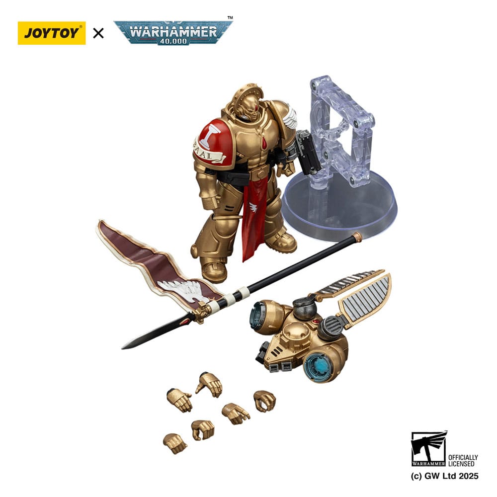 Warhammer 40,000: Combat Patrol Blood Angels Figura Sanguinary Guard 3 with Angelus Boltgun and Encarmine Spear 20 cm