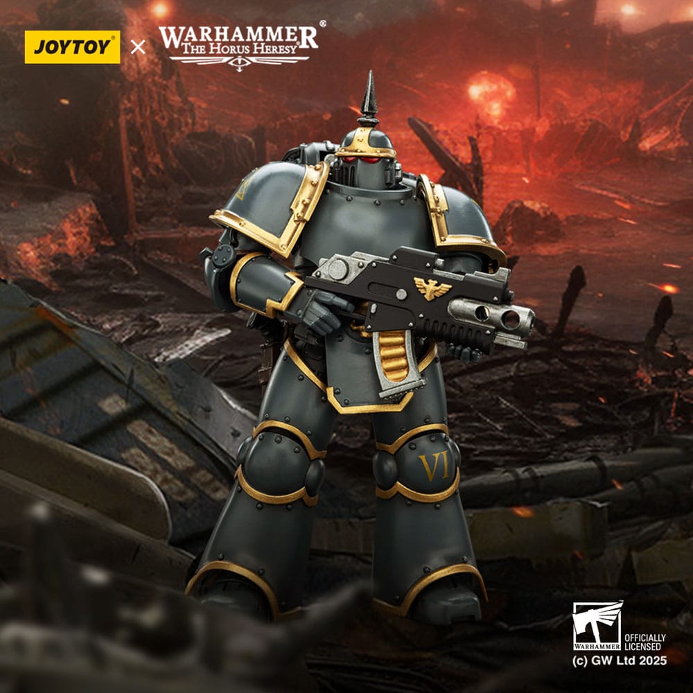 Warhammer The Horus Heresy Figura Space Wolves MK lll Tactical Legionary 12 cm