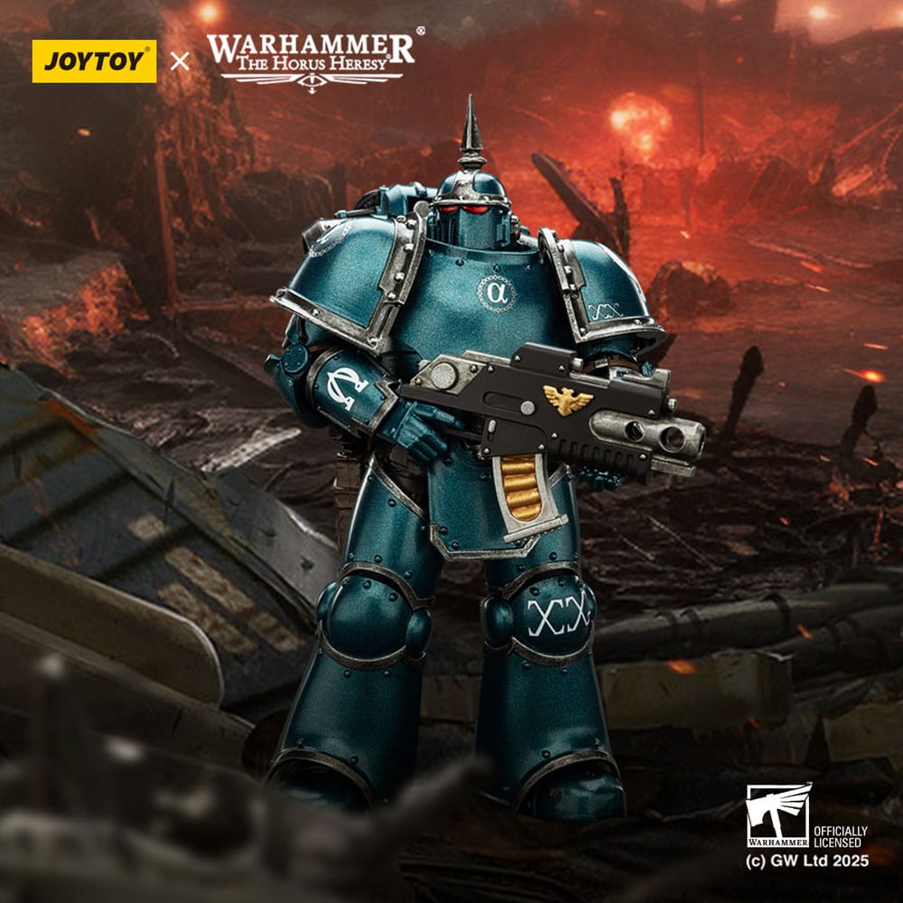 Warhammer The Horus Heresy Figura Alpha Legion MK lll Tactical Legionary 12 cm