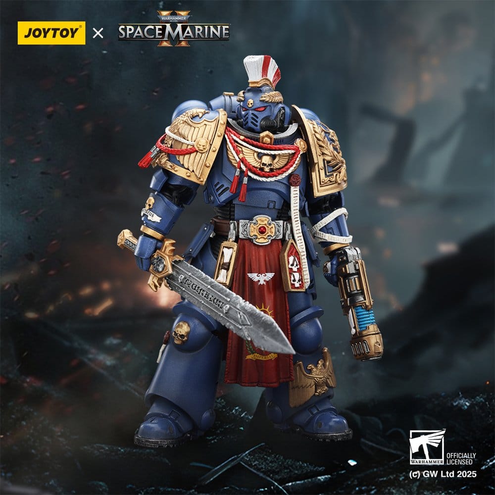 Warhammer 40,000 Figura Ultramarines Relic Primus Armour 12 cm