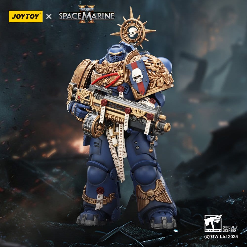 Warhammer 40,000 Figura Ultramarines Heavy Relic Primus Armor 13 cm