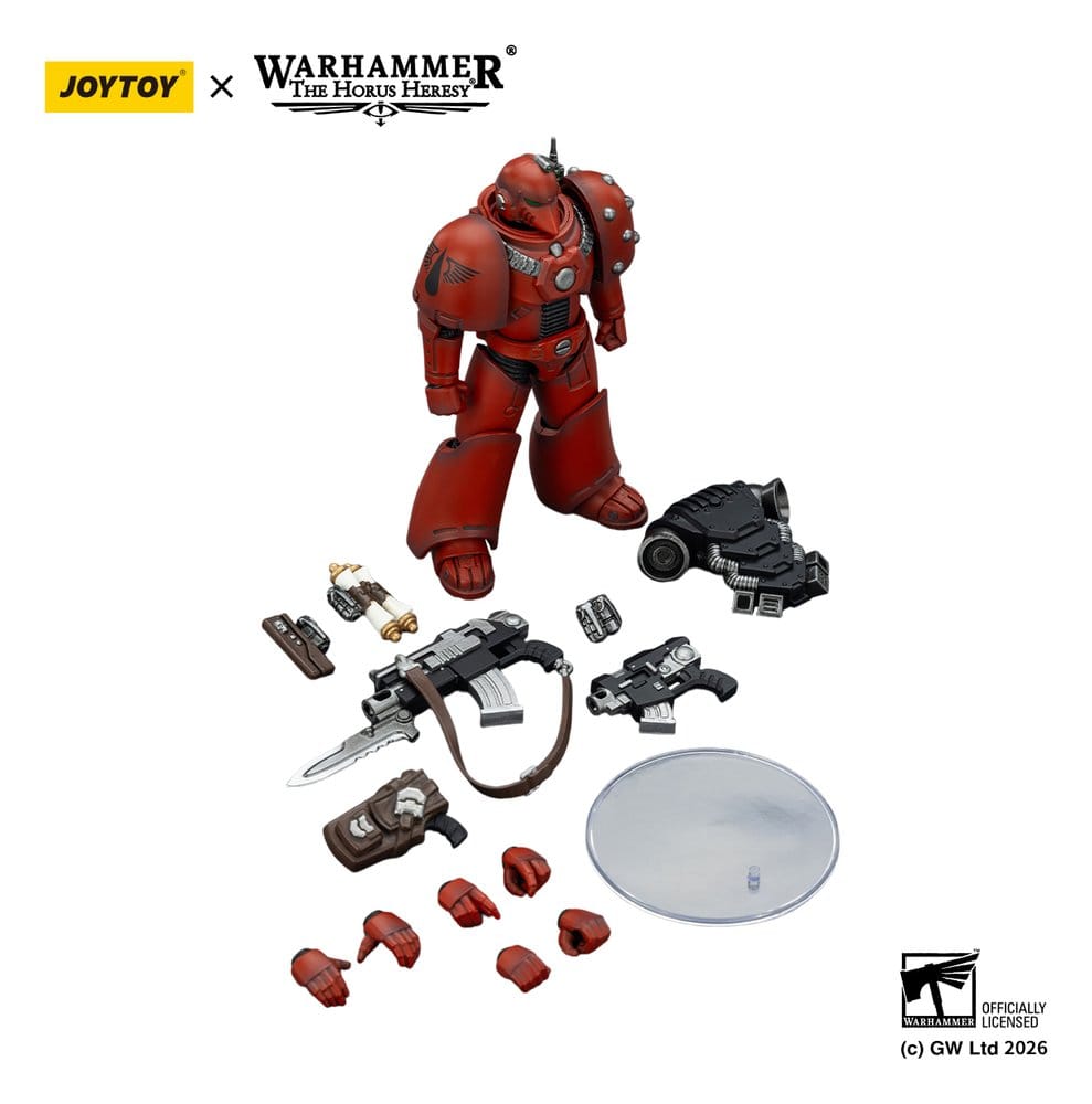 Warhammer The Horus Heresy Figura Blood Angels MKVI Tactical Legionary 12 cm