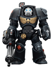 Warhammer 40,000 Figura Black Templars Terminator 3 with Power Fist and Assault Cannon 14 cm