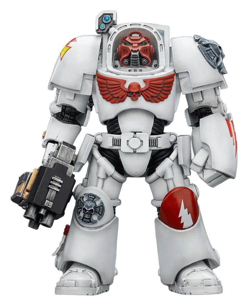 Warhammer 40,000 Figura White Scars Terminator 2 with Power Fist and Storm Bolter 14 cm